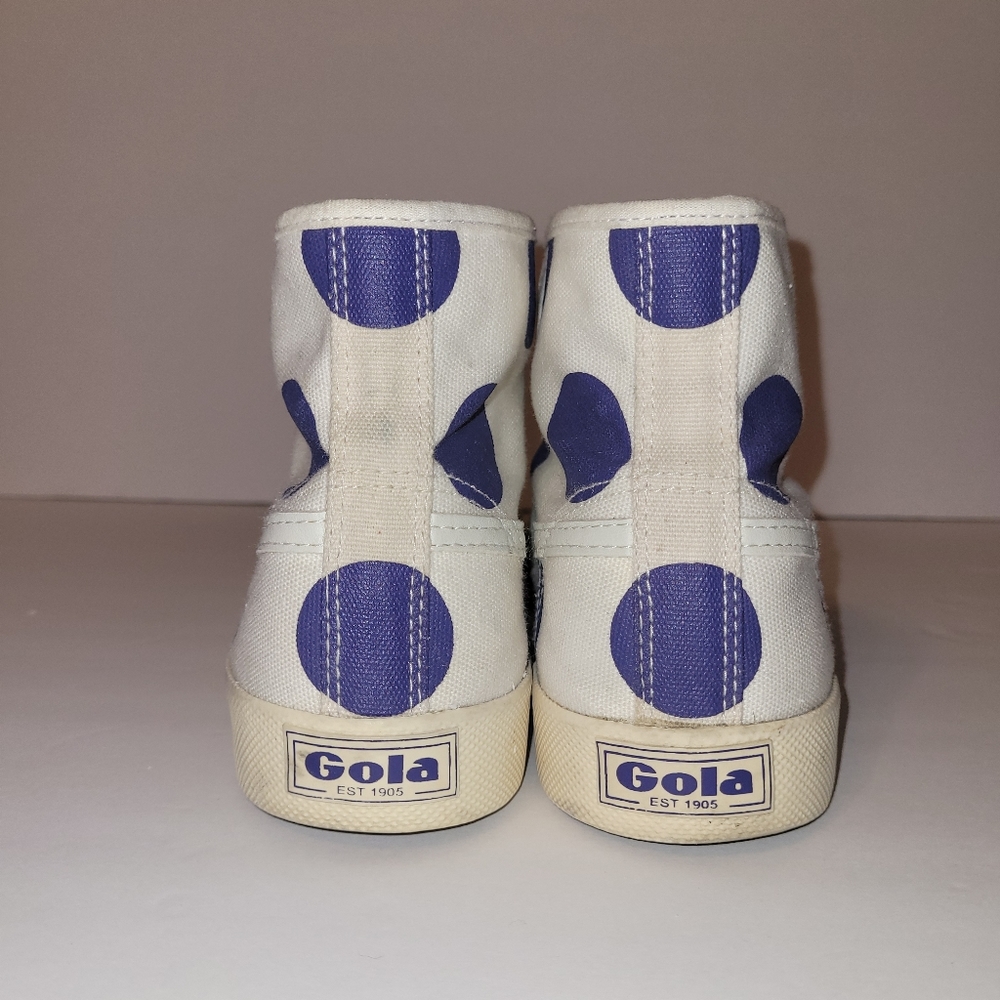 Gola J. Crew High Top Sneakers, US Size 6 - Picture 4 of 9